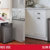 Rubbermaid Elite Stainless Steel Slim Sensor Trash Can